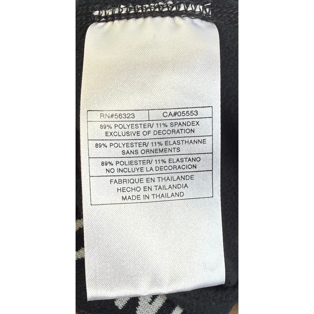 Nike Pro Womens Leggings Size L Black Fit Dry One Therma Fit 7/8 Activewear Run